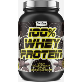 Fullgas 100% Whey Protein Concentrate Cookies And Cream 1,8 Kg Sport