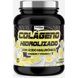 Fullgas Colágeno Hidrolizado + (Mg Hialurónico y Vitamina C) Limón 400g