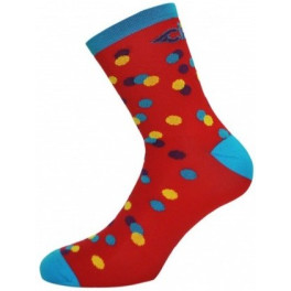 Cinelli Caleido Dots Socks - Red - Calcetines