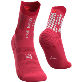 Compressport Calcetines Pro Racing Socks V3.0 Trail Garnet Rosa