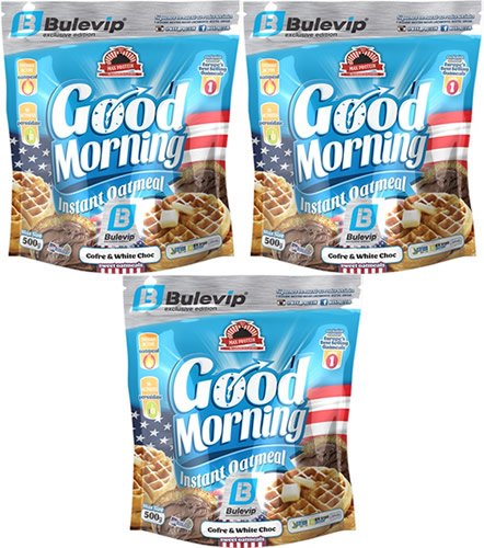 Max Protein Harina de Avena - Instant Oatmeal Good Morning Edicion Limitada Bulevip 3 und x 500 gr Max Protein Harina de Avena - Instant Oatmeal Good Morning Edicion Limitada Bulevip 3 und x 500 gr