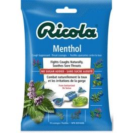 Ricola Caramelos Mentol 1 bolsa x 70 gr Ricola Caramelos Mentol 1 bolsa x 70 gr