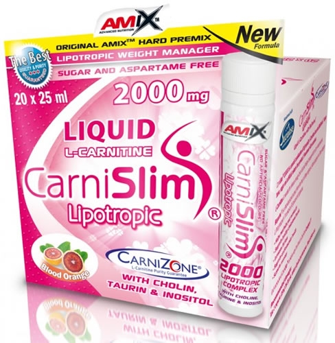 Amix Carnislim 2000 20 ampollas x 25 ml Amix Carnislim 2000 20 ampollas x 25 ml