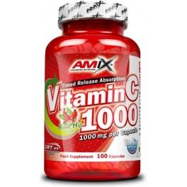 Amix Vitamina C 1000 - 100 Cápsulas Fortalece El Sistema Inmunológico