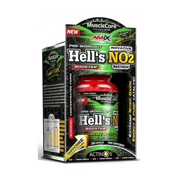Amix MuscleCore Hell's NO2 100 gélules