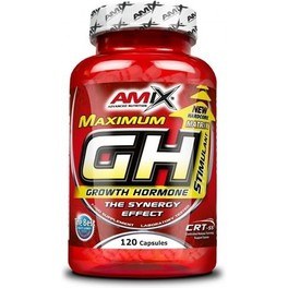 AMIX GH 120 Cápsulas - Suplemento Deportivo - Contiene L- Arginina - Potencia El Desarrollo De Masa Muscular