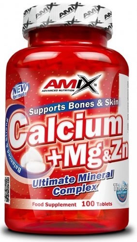 Amix Calcio + Magnesio + Zinc 100 tabl Amix Calcio + Magnesio + Zinc 100 tabl
