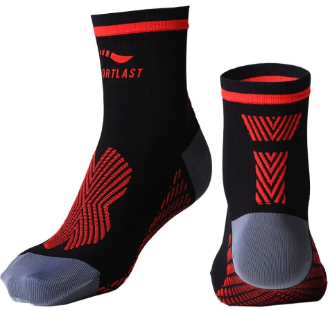 Sportlast Calcetín de Compresión Pro Running Kibo Negro-Rojo Sportlast Calcetín de Compresión Pro Running Kibo Negro-Rojo