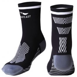 Sportlast Calcetin de Compresion Corto Pro Ciclismo Assen Negro-Blanco Sportlast Calcetin de Compresion Corto Pro Ciclismo Assen Negro-Blanco