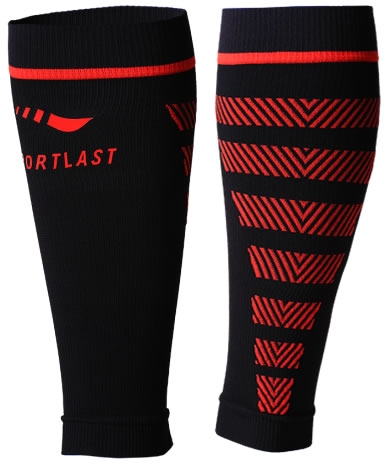 Sportlast Pantorrillera de Compresion Pro Running Etna Negro-Rojo Sportlast Pantorrillera de Compresion Pro Running Etna Negro-Rojo
