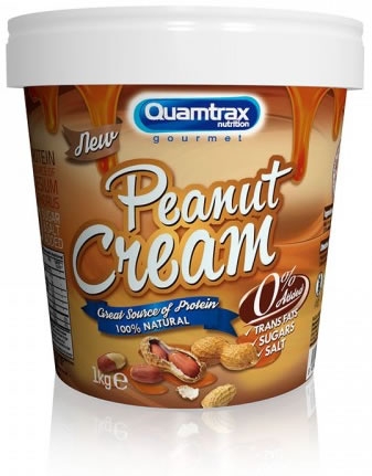 Quamtrax Peanut Cream - Crema de Cacahuete 1 kg Quamtrax Peanut Cream - Crema de Cacahuete 1 kg