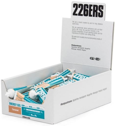 226ERS Energy Gel Caramelo Extra Salt sin Cafeina - 40 geles x 25 gr 226ERS Energy Gel Caramelo Extra Salt sin Cafeina - 40 geles x 25 gr