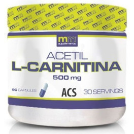 Mmsupplements Acetil L-carnitina - 90 Cápsulas - Mm Supplements