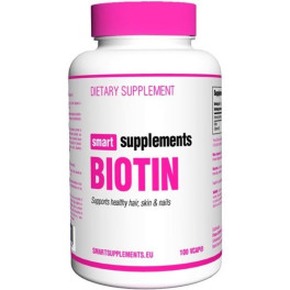 Smart Supplements Biotina 5000 Mcg - 100 Cápsulas -