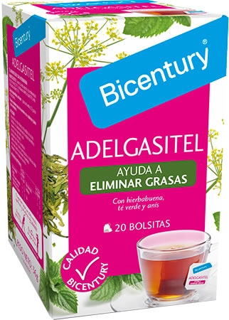 Bicentury Adelgasitel Infusion 20 bolsitas Bicentury Adelgasitel Infusion 20 bolsitas