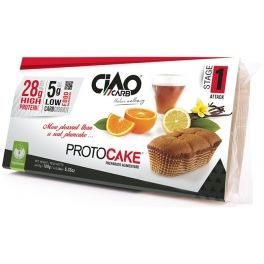CiaoCarb ProtoCake Bizcocho Proteico 4 bizcochos x 45 gr CiaoCarb ProtoCake Bizcocho Proteico 4 bizcochos x 45 gr