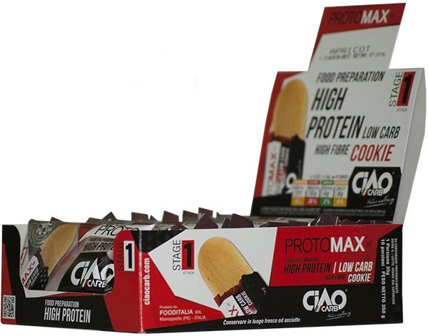 CiaoCarb ProtoMax Galletas Proteicas Stage 1 - 10 galletas x 42 gr CiaoCarb ProtoMax Galletas Proteicas Stage 1 - 10 galletas x 42 gr