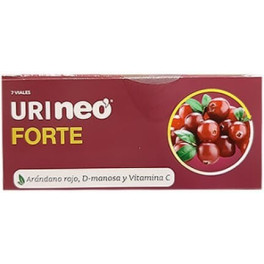Neo - Uri Neo Forte Con Arándano Rojo 7 Viales - Remedio Contra Las Infecciones Urinarias