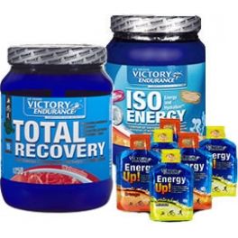 Pack Victory Endurance Total Recovery 1250 gr + Iso Energy 900 gr + 6 geles Energy Up! Pack Victory Endurance Total Recovery 1250 gr + Iso Energy 900 gr + 6 geles Energy Up!