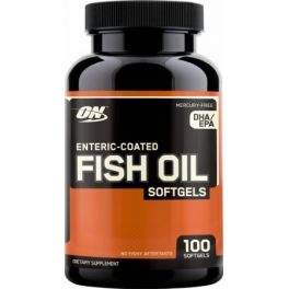 Optimum Nutrition Enteric Coated Fish Oil 100 caps Optimum Nutrition Enteric Coated Fish Oil 100 caps