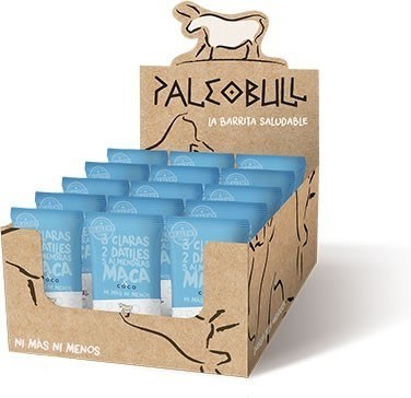 Paleobull Barrita de Maca y Coco 15 barritas x 50 gr Paleobull Barrita de Maca y Coco 15 barritas x 50 gr
