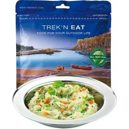 Trek'n Eat Pure de chile con Legumbres y Crispies de cañamo 160 gr Trek'n Eat Pure de chile con Legumbres y Crispies de cañamo 160 gr