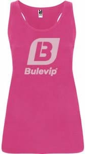 Bulevip Camiseta Tirantes Mujer - Rosa Bulevip Camiseta Tirantes Mujer - Rosa