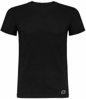 Bulevip Camiseta Premium Manga Corta - Negra Bulevip Camiseta Premium Manga Corta - Negra