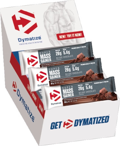 Dymatize Super Mass Gainer 10 barritas x 90 gr Dymatize Super Mass Gainer 10 barritas x 90 gr