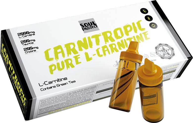 Soul Project Carnitropic 2000 mg 20 viales x 10 ml Soul Project Carnitropic 2000 mg 20 viales x 10 ml