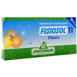 Specchiasol Fisiosol 11 Fluor 20 Viales