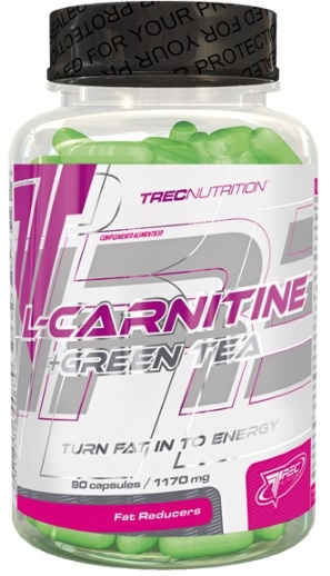 Trec Nutrition L-Carnitine + Green Tea 90 caps Trec Nutrition L-Carnitine + Green Tea 90 caps