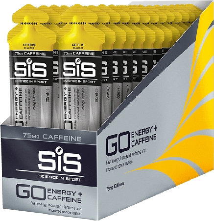 SiS GO Energy + 75 mg Caffeine 30 geles x 60 ml SiS GO Energy + 75 mg Caffeine 30 geles x 60 ml