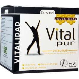Drasanvi VitalPur Vitalidad - Jalea Real 20 viales x 15 ml Drasanvi VitalPur Vitalidad - Jalea Real 20 viales x 15 ml