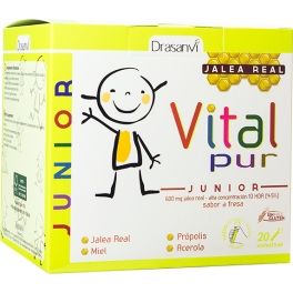 Drasanvi VitalPur Junior - Jalea Real 20 viales x 15 ml Drasanvi VitalPur Junior - Jalea Real 20 viales x 15 ml