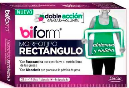 Dietisa Bioform Morfotipo Rectangulo 28 caps Dietisa Bioform Morfotipo Rectangulo 28 caps