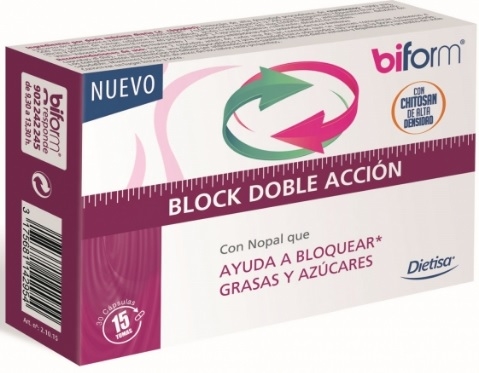 Dietisa Bioform Block Doble Acción 30 caps Dietisa Bioform Block Doble Acción 30 caps