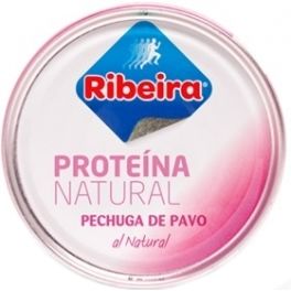 Ribeira Proteína Natural Pechuga de Pavo al Natural 1 lata x 160 gr Ribeira Proteína Natural Pechuga de Pavo al Natural 1 lata x 160 gr