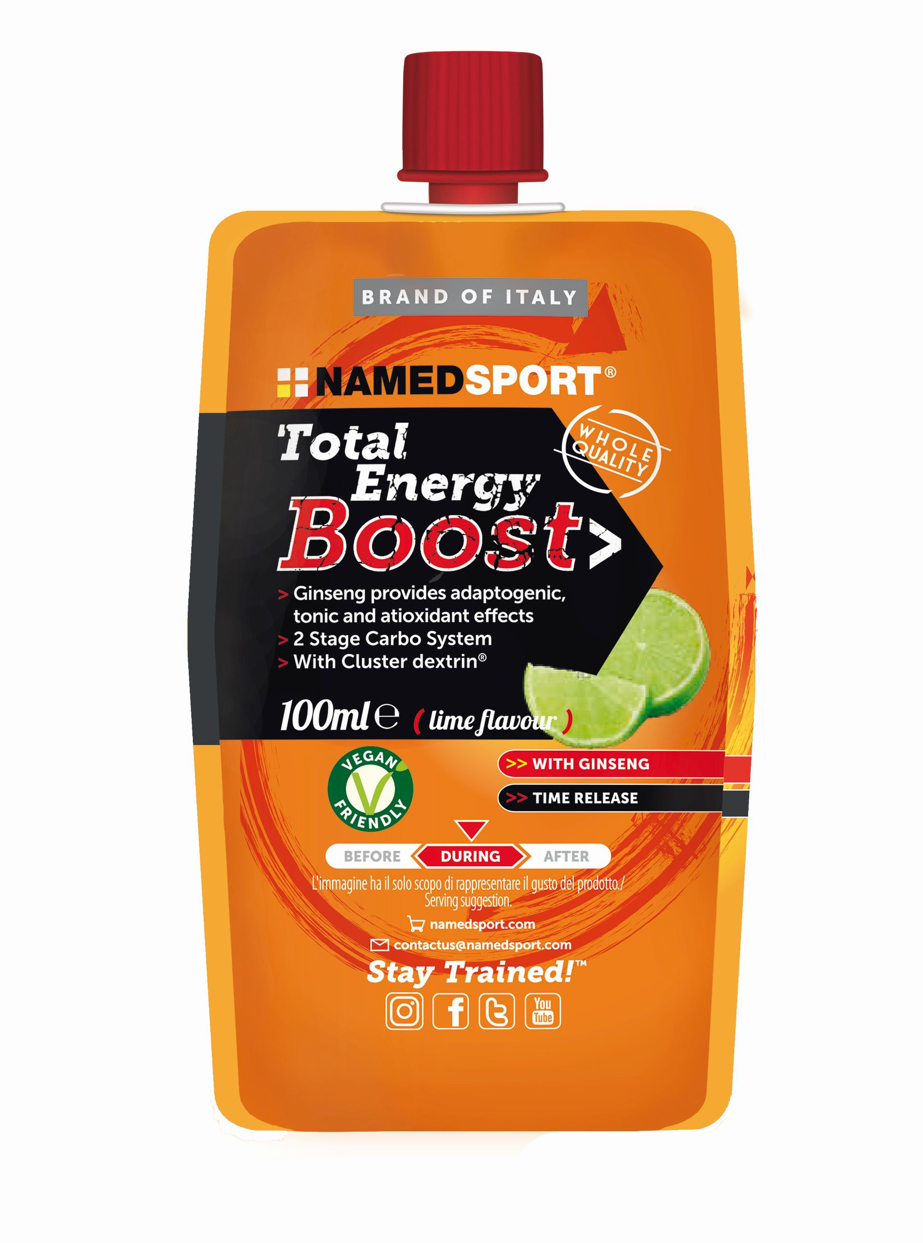 Named Sport Total Energy Boost Ginseng 100 ml Named Sport Total Energy Boost Ginseng 100 ml