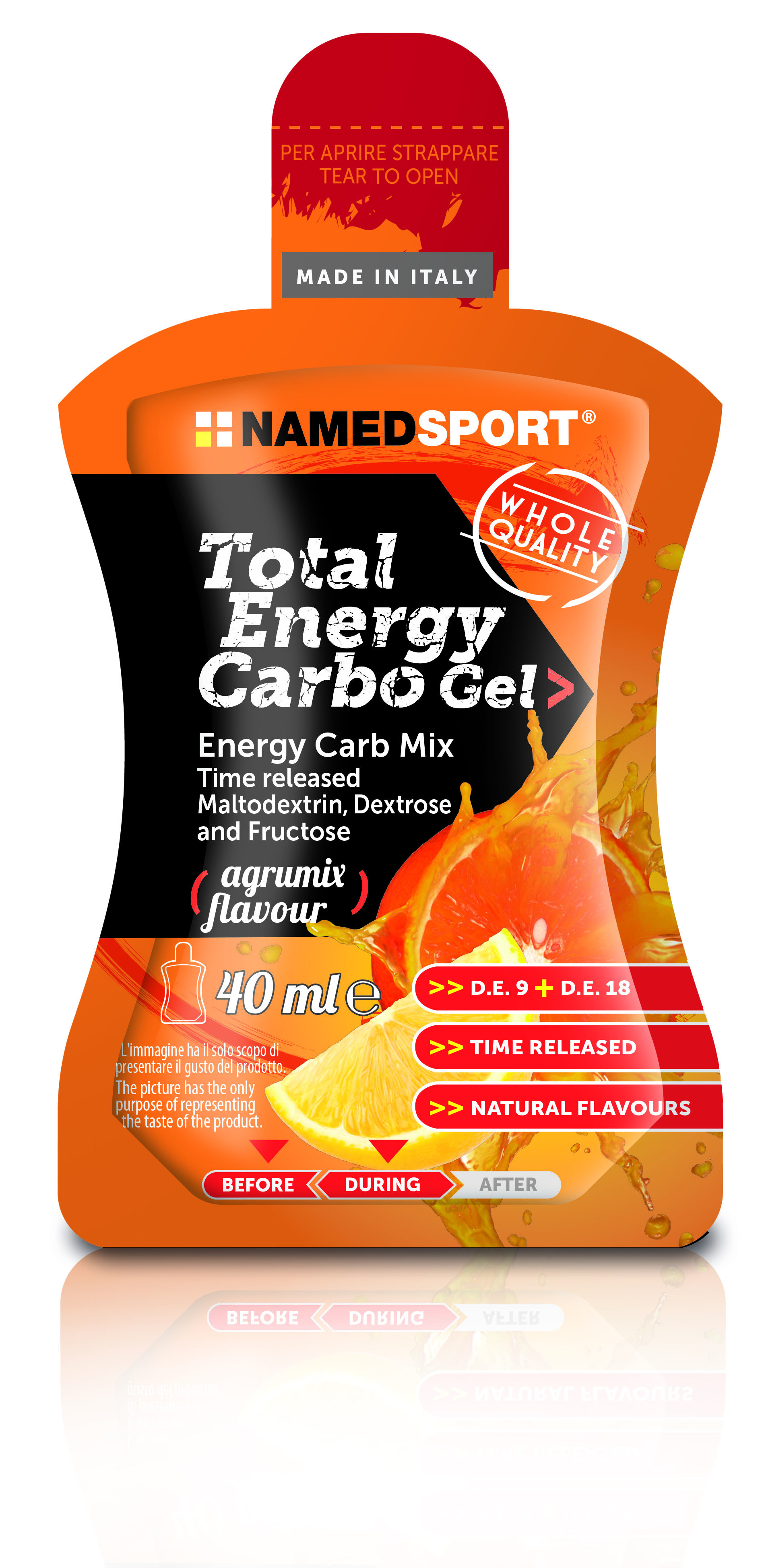 Named Sport Total Energy Carbo Gel 40 ml Named Sport Total Energy Carbo Gel 40 ml