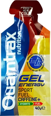 Quamtrax Power Energy Gel 1 gel x 40 gr Quamtrax Power Energy Gel 1 gel x 40 gr