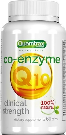 Quamtrax Nutrition Co-Enzyme Q10 60 caps Quamtrax Nutrition Co-Enzyme Q10 60 caps