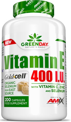 Amix GreenDay Vitamin E 400 I.U. LIFE+ 200 caps Amix GreenDay Vitamin E 400 I.U. LIFE+ 200 caps