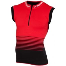 Coreevo Jummper Camiseta Trail Running Sin Mangas Rojo - Negro Coreevo Jummper Camiseta Trail Running Sin Mangas Rojo - Negro