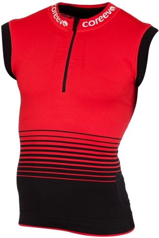 Coreevo Jummper Camiseta Trail Running Sin Mangas Rojo - Negro Coreevo Jummper Camiseta Trail Running Sin Mangas Rojo - Negro