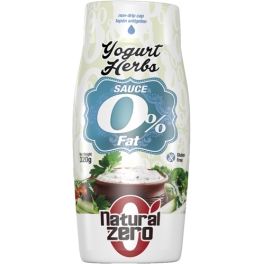 Natural Zero Salsa Yogur y Finas Hierbas 320 gr Natural Zero Salsa Yogur y Finas Hierbas 320 gr