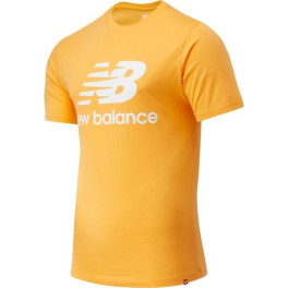 New Balance Camiseta Essentials St Logo Naranja