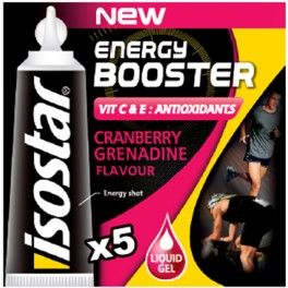 Isostar Energy Booster Cola 5 chupetines x 20 gr Isostar Energy Booster Cola 5 chupetines x 20 gr