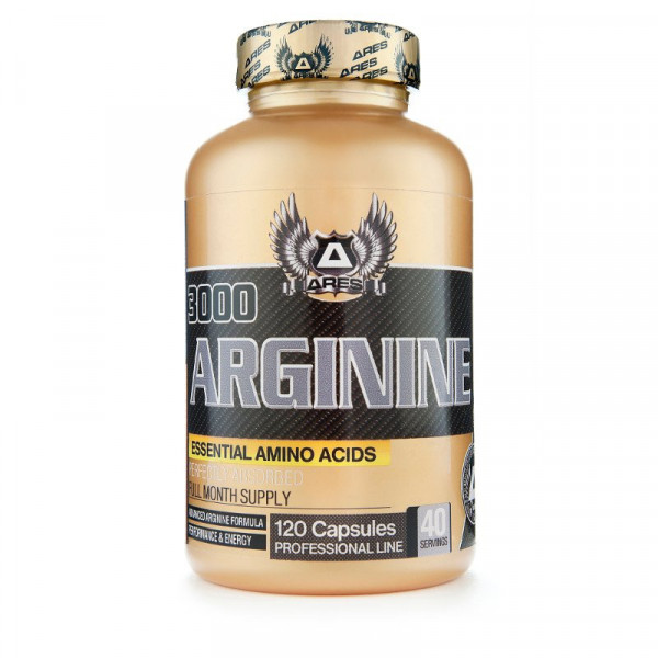 Ares Nutrition 3000 Arginine 1000 Mg 120 Caps