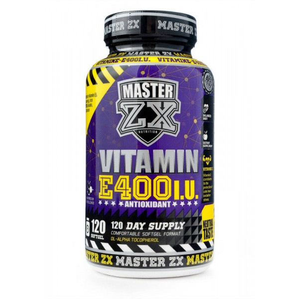 Master Zx Vitamin E 400iu 120 Perlas